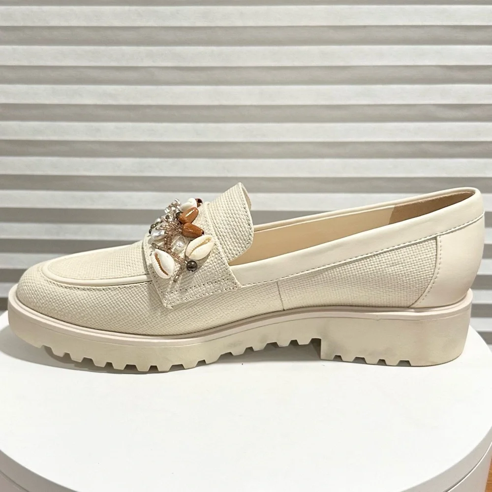 🌸FRANCO SARTO🌸 Carolynn Shell Bit Loafer Size: 7.5